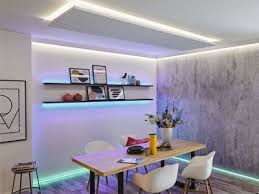 ledstrips in plafond