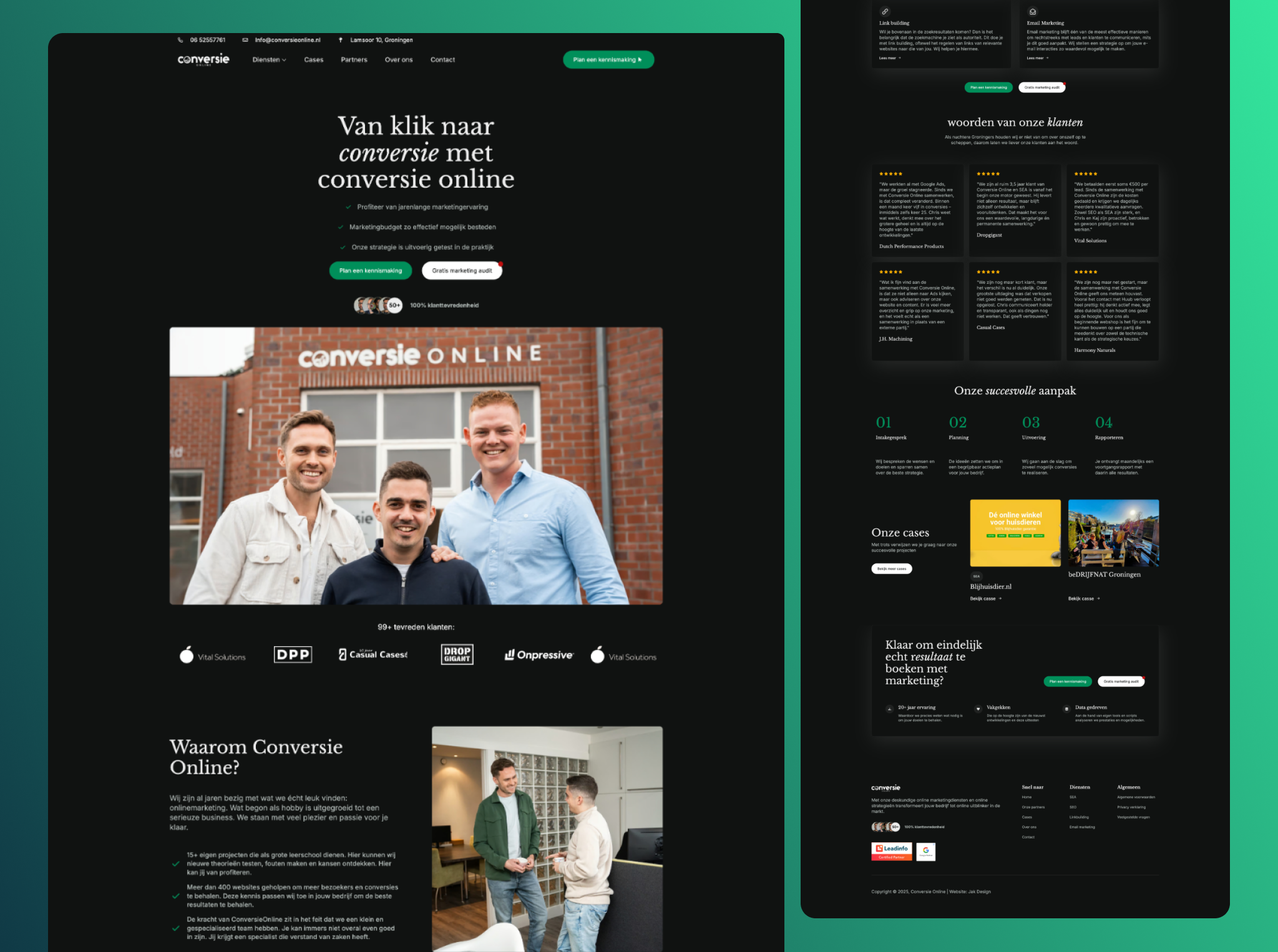 nieuwe website bouwen