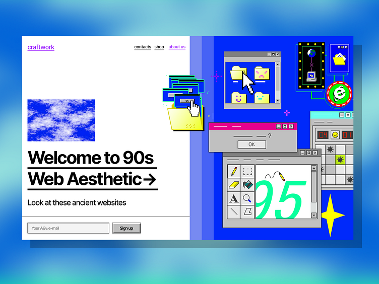 90s webdesign