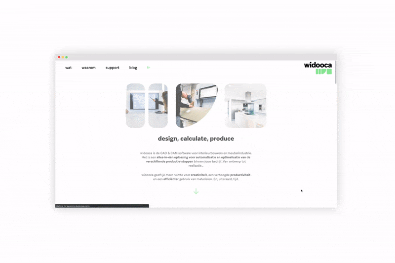 maandelijkse kosten website