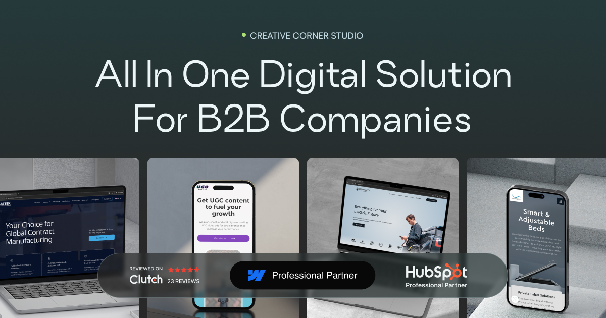 b2b webdesign