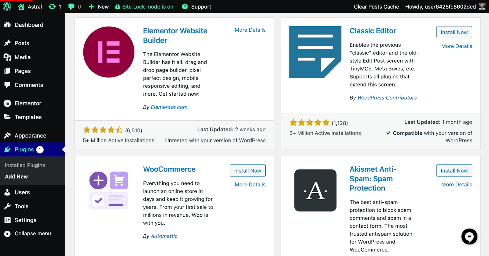 wordpress nieuwe website maken