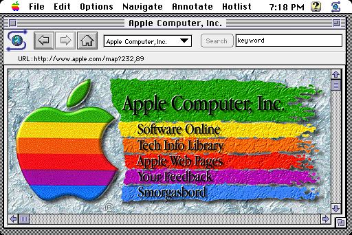 apple webdesign