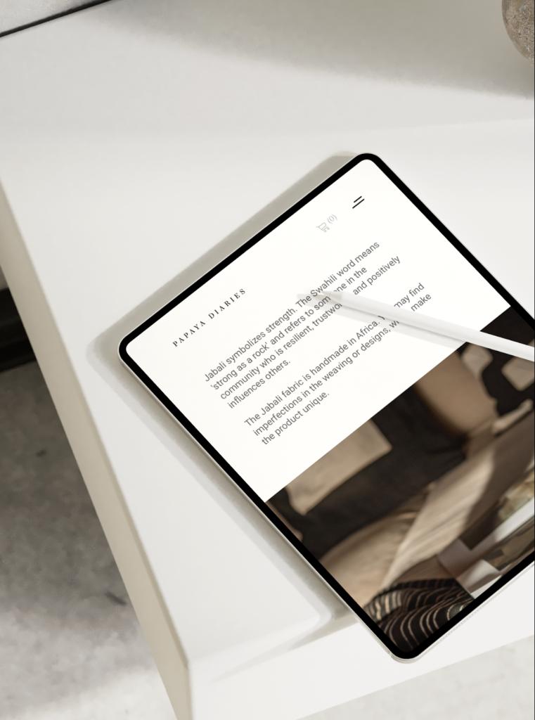 anais van hulten webdesign